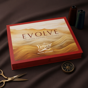 Evolve - Summer 100% Premium Cotton L-1 ( Stiff Finish )